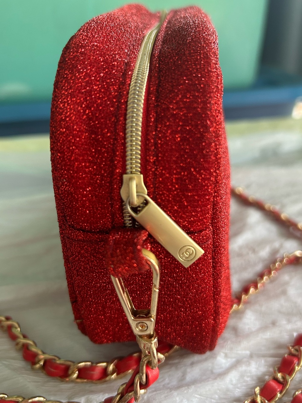 CHANEL Beaute Make Up bag GWP- Converted to Crossbody - Picture 3 of 8
